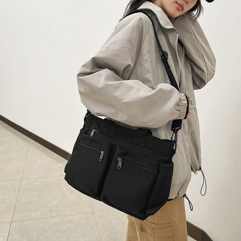 Women’s Casual Fashion Messenger Bag – Simple Crossbody Shoulder Purse for Daily Use