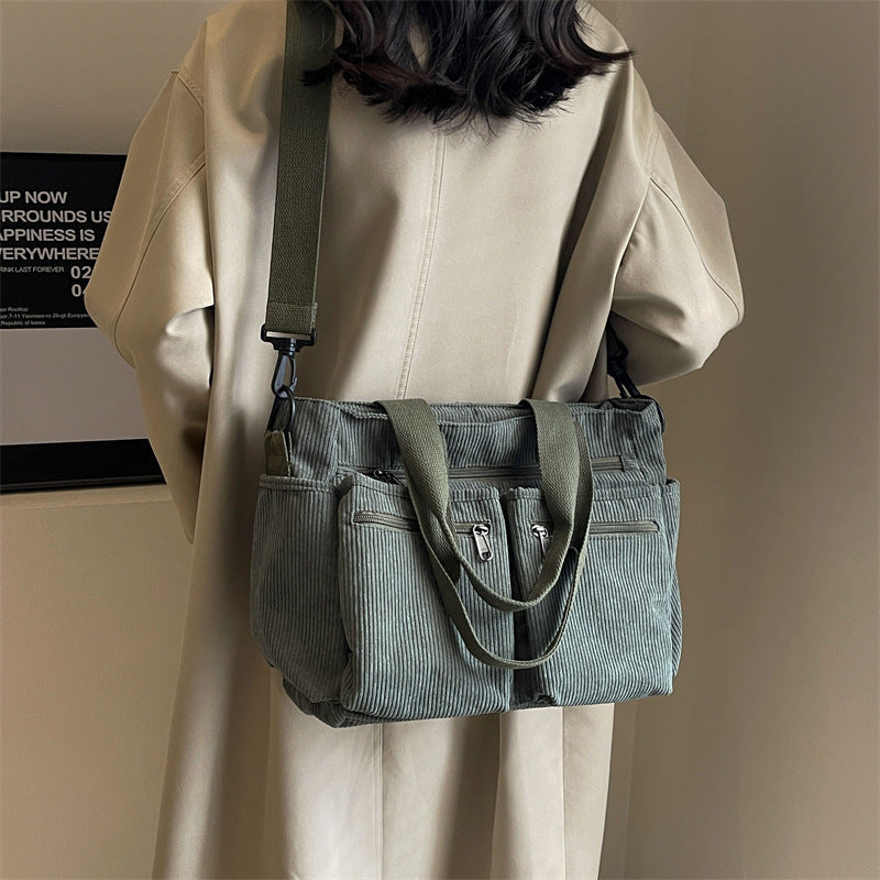 Women’s Casual Fashion Messenger Bag – Simple Crossbody Shoulder Purse for Daily Use