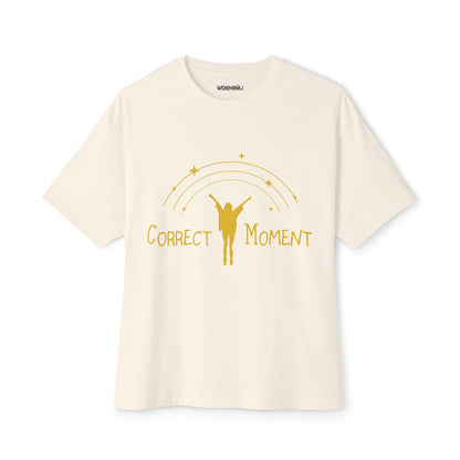 Correct Moment Unisex Oversized Boxy Tee