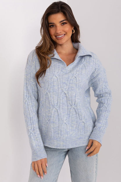 Elegant Variegated Women's Sweater Model 188276 AT