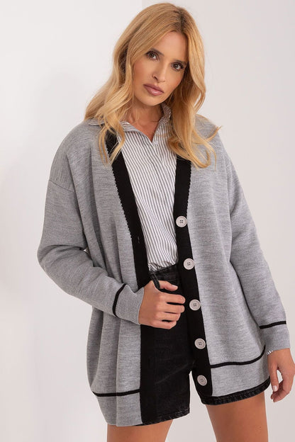 Cardigan Badu grey one-size-fits-all