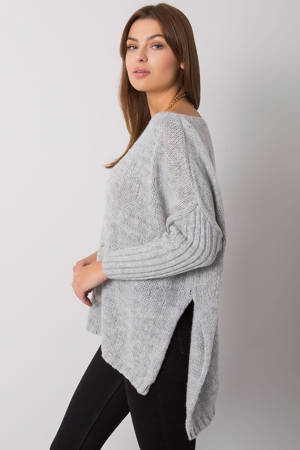 Casual Comfort Acrylic Sweater for Women - Model 186805 Och Bella