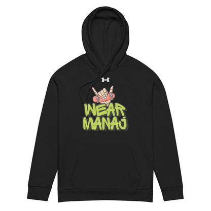 Wear Manaj Under Armour® hoodie