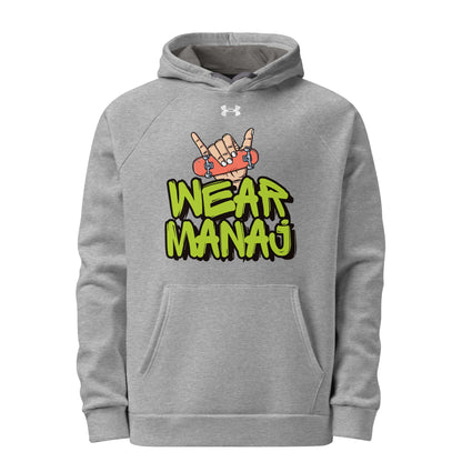 Wear Manaj Under Armour® hoodie