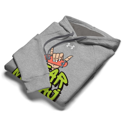 Wear Manaj Under Armour® hoodie